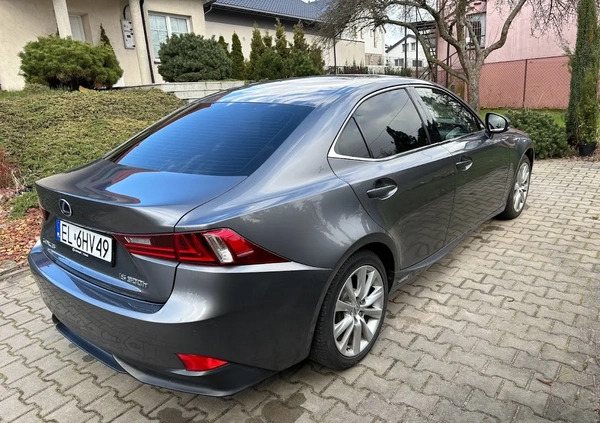 Lexus IS cena 67900 przebieg: 215200, rok produkcji 2013 z Łódź małe 529